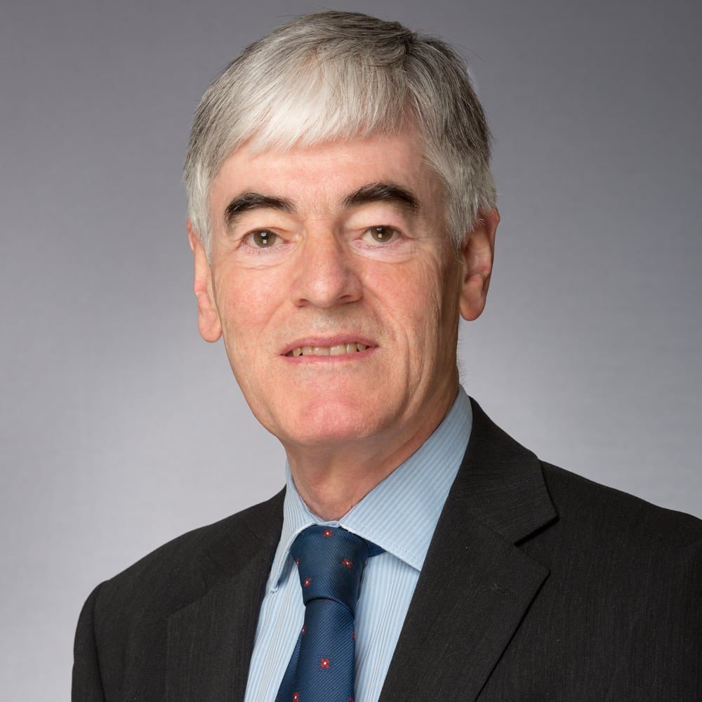 A portrait photograph of Stephen McCarthy
