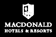 The logo for Macdonald Hotels and Resorts