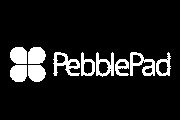 The logo for Pebble Pad