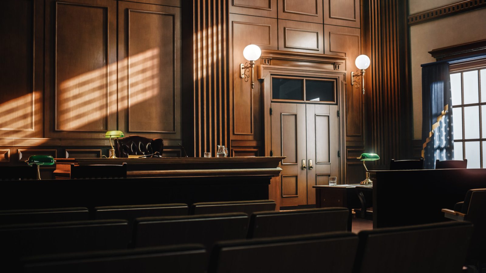 A court building, symbolising legal proceedings and judgments.