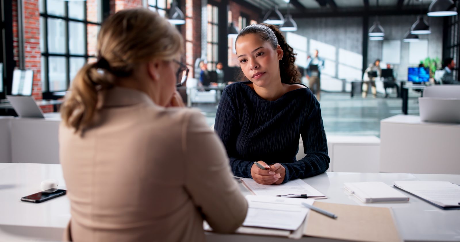 Workplace disciplinary discussion