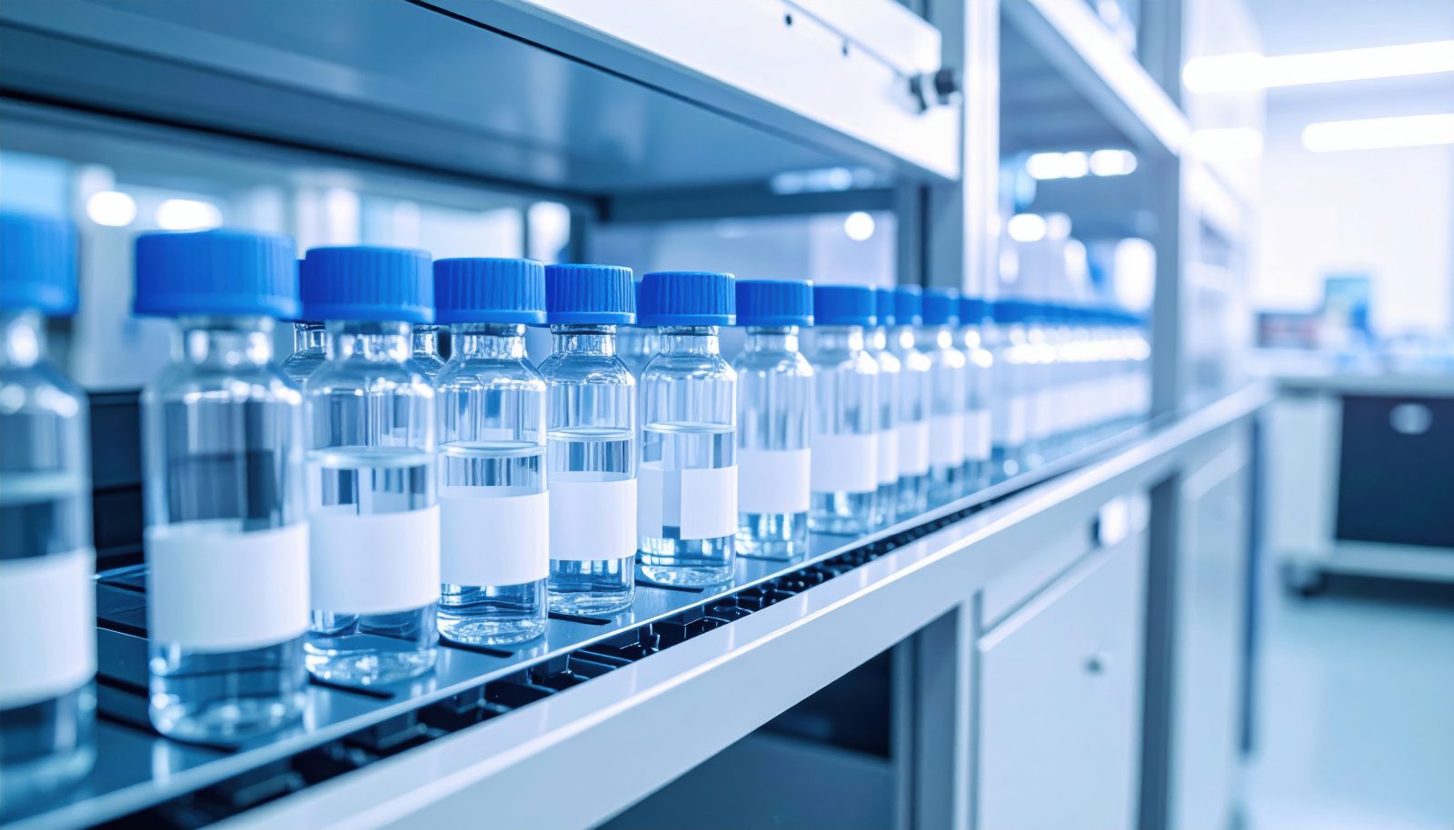 Laboratory testing jars used in regulatory compliance and product safety testing
